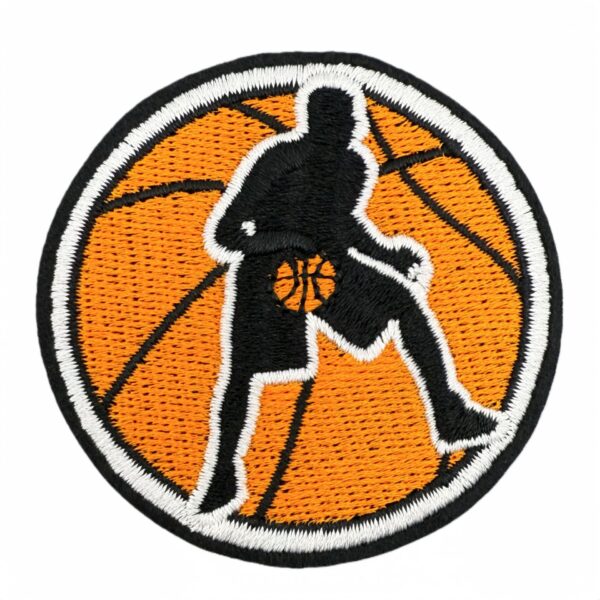 oly-e8439fa8f24689027b58735f11eab9fb Wholesale Basketball Embroidered IronOn Patch Polyester Thread Decorative for Clothing Bags Fashion Accessory