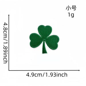 Green leaf small cloth patch 11#