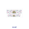 oly-e87e30c4c466b209c69c7b96acfeb863 Wholesale 8pcs Goth Halloween Pattern 3oz Cup Stickers Wrap OLY Exclusive