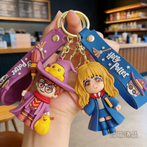 oly-e88fcb91571f0ef2c4bf1f60d2085629 Wholesale Cartoon Keychain Book Academy Doll Bag Charm Car Key Accessory Gift OLY Exclusive