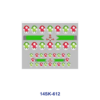 oly-e897055a2e0fc20833faa52f2ca96280 Wholesale 2/4/8pcs Retro Game Christmas Dessert Print Mini Cup Keychain Sticker OLY Exclusive