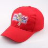Wholesale Classic Red Canvas Baseball Cap Sunshade Hat Fashion Accessory