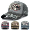 oly-e8b6c39f4621688e3b5e3b955edd62ea Wholesale Shark Embroidery Baseball Cap 3D Letter Cotton Hat Adjustable Fashion Accessory for Resale