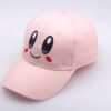 Wholesale Pink Breathable Baseball Cap with Cute Embroidery for Women Casual Everyday Cap
