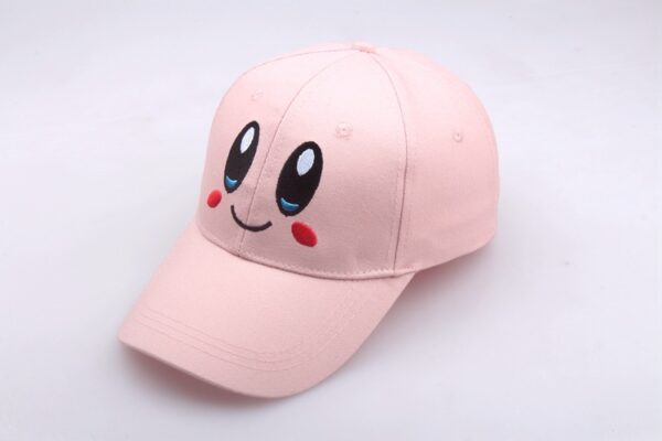 Wholesale Pink Breathable Baseball Cap with Cute Embroidery for Women Casual Everyday Cap