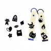 Wholesale Polyester Thread Cartoon Bear Star Embroidery Patch Fashion Accessory for Clothing Bags DIY