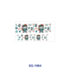 oly-e8dcf537bfbc09810f73a0dfc1f5586e Wholesale 8pcs Sporty Cute Cartoon Graphic Pattern 3oz Cup Stickers Wrap OLY Exclusive