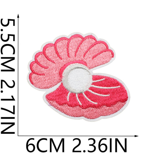 oly-e9099482fe64428b277b527bd2fa1818 Wholesale Marine Life Embroidered Patches - Shark Dolphin Jellyfish Design for Clothing Decoration DIY Accessory