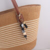 Wholesale Western Cowboy Silicone Tassel Keychain Bag Charm Fashion Accessory