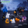 Wholesale Cartoon Resin Grim Reaper Ghost Desktop Ornament Halloween Decorative Accent for DIY Home Decor