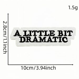 Cartoon English Cloth Patch #9