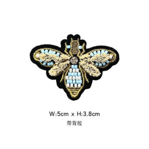 Toothbrush Embroidered Bee