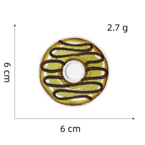 Donut cloth stickers 8#