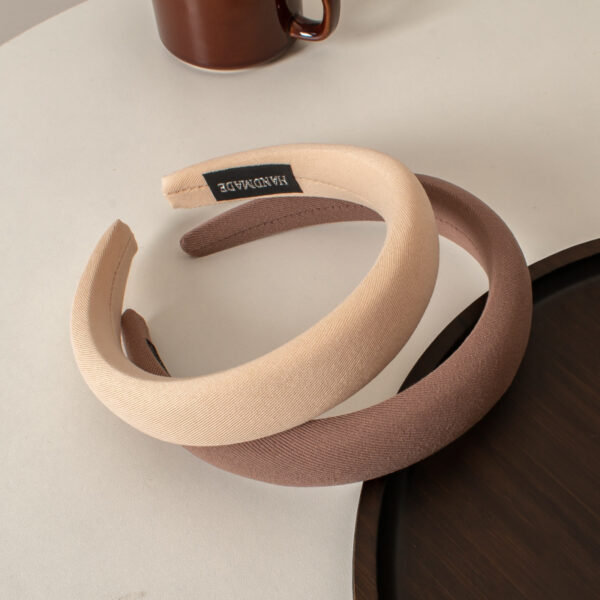 oly-e9a383c3d482ab517447363b711d5a5a Wholesale Korean Style Soft Thick Sponge Wide Headband High Crown Hair Accessory for Women