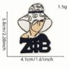 oly-e9bc014a5261f655c302f800a61a43d2 Wholesale Trendy Cartoon Black Embroidered Patch Polyester Decorative Applique for Bags Clothing Resale
