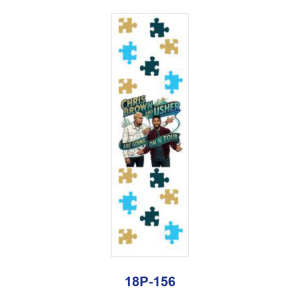 oly-e9d3a2e9584313764bb0e04468df58f6 Wholesale 2/8/16pcs UV DTF Stickers Duet Performer Collage Puzzle Gem Musical Note Flame Lightning Portrait Patterns Pen and Bookmark Stickers OLY Exclusive