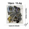 oly-e9d42dd57321bf95b25db2c21d3fea30 Wholesale Polyester Thread Embroidered Patch Cute Black Cat Design DIY Fashion Accessory