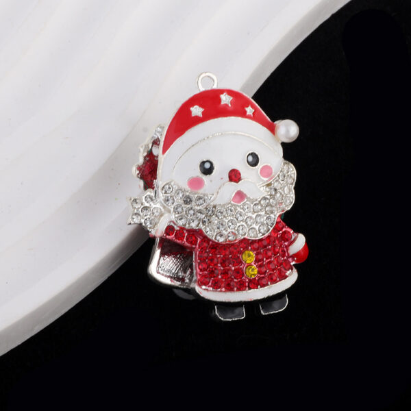 oly-e9e72afab649dd6b9190f60e691a3f1d Wholesale Christmas Santa Claus Snowflake Soft Pottery Beads for DIY Jewelry Making Resale Fashion Accessory