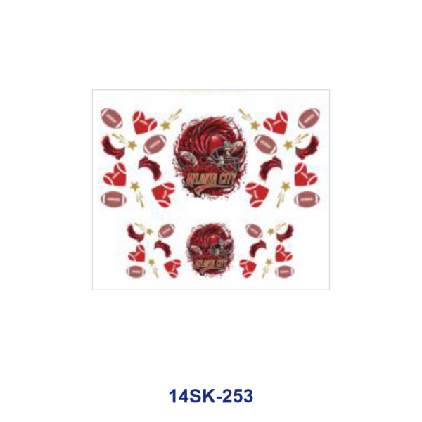 oly-e9f37709f4a6b881588704ad60cb6bb9 Wholesale 2/4/8pcs Football Helmet Style Mini Cup Keychain Sticker