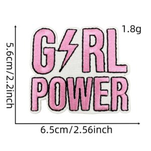 Pink cartoon cloth sticker 13#