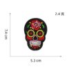 Wholesale Punk Skull Embroidered Patch - DIY Fashion Accessory for Party Decor and Boutique Resale