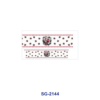 oly-ea3b2ece89c0080a7dd80d12bc91c68e Wholesale 8pcs Mixed Vintage Poker Bow Graphic Print 3oz Cup Stickers Wrap