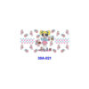 Wholesale 5pcs Pastel Cute Skate Ribbon Character 16oz Cup UV DTF Wraps OLY Exclusive