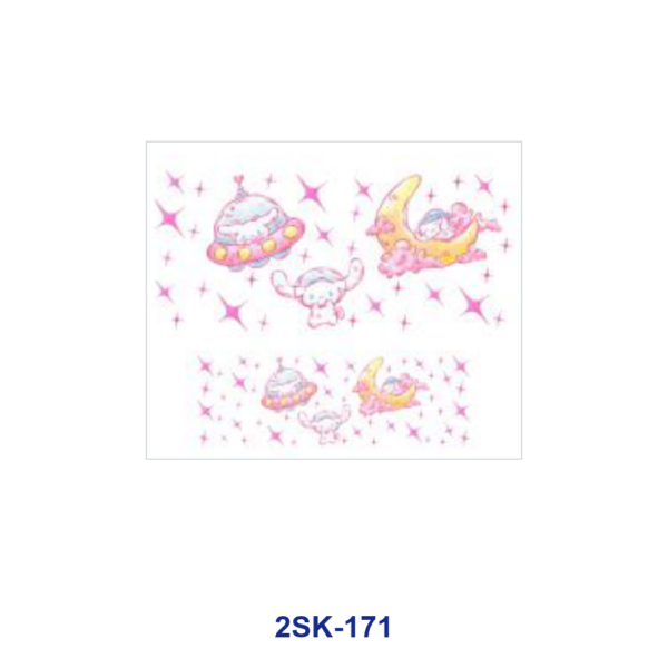 Wholesale 8pcs Cute Pink Cat UV DTF Mini Cup Keychain Sticker OLY Exclusive