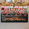 Wholesale European Style Christmas Socks for Holiday Home Decor and Gift Bags