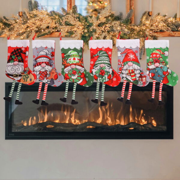 Wholesale European Style Christmas Socks for Holiday Home Decor and Gift Bags