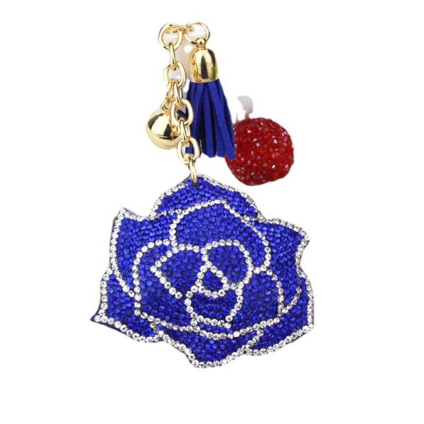 Wholesale Pink Rhinestone Keychain, Wedding Gift, Boutique Resale Accessory