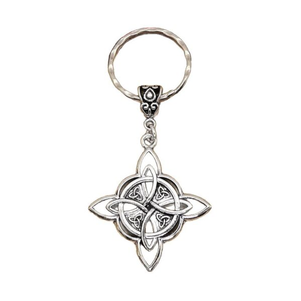 Wholesale Gothic Witch Hecate Keychain Retro Alloy Charm Key Chain Pendant Boutique Resale