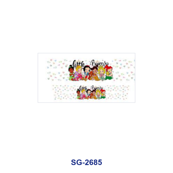 Wholesale 8pcs Cute Cartoon Floral Heart Print 3oz Cup Stickers Wrap OLY Exclusive