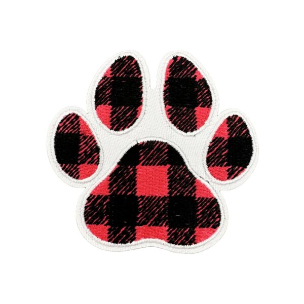 oly-eac82150a33f62441a6a910a736d0f9d Wholesale Colorful Bear Paw Embroidery Iron-On Patch Bag Decorative Accessory DIY Craft Gift