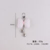 oly-eacc91c351d05dcadb284400cd7fd9ed Wholesale Fashion Bow Tie Silicone Keychain Bag Charm Phone Accessory