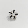 oly-ead166fc72ed9a72aae3678cd26708e6 Wholesale Electroplated Alloy Double Sided Diamond Small Windmill Pendant Keychain DIY Craft Supply