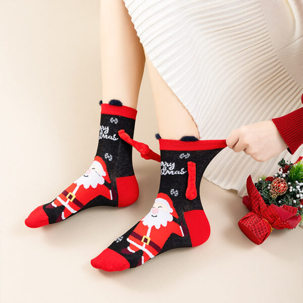 oly-eaeb2c39dc0ae107bb28e5d5c10a4bc7 Wholesale Anime Cartoon Christmas Couple Socks Winter Fashion Accessory Gift