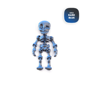 Mini skull skeleton (dark blue)