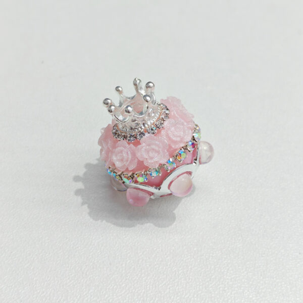oly-eb033c4cd83a9504e0591770c8d3a05d Wholesale Light Blue Acrylic Crown Beaded Phone Chain Charm for DIY Jewelry Accessory