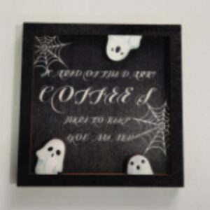 15*15*1cm / Ghost coffee booth - minimum order 30 units