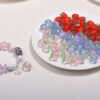 oly-eb19dc6c181c989b1aadf0bff6fadff0 Wholesale Purple Strawberry Acrylic Loose Beads DIY Fashion Accessory for Phone Chain Bag Charm Resale
