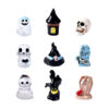 Wholesale Halloween Resin Crystal Ball Ornament Pumpkin Ghost Home Decor
