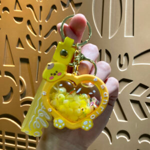 Oiled sanrio love pendant-pudding dog / Single opp bag packaging