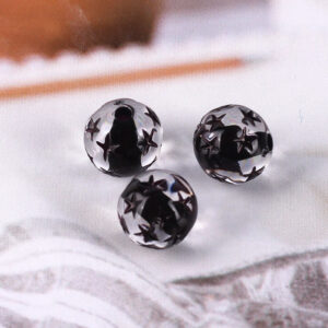 Black / Size about 9.7×9.3mm/aperture about 2.1mm