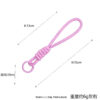 Wholesale Hand Knitted Polyester Phone Lanyard with Cartoon Doll Card Holder for School Bag or Keychain Casual Phone Accessory for Resale