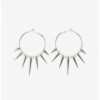 oly-eb7e9ebfbee8796df2c7501bf6f30233 Wholesale Punk Gothic Spike Earrings for Men Women Geometric Hoop Design Alloy Handmade Jewelry Accessory