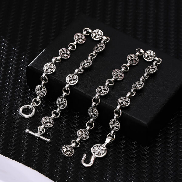 oly-eb8128a5a1642b0a0ceed96d8afec14e Wholesale Alloy Cross Bracelet Unisex Fashion Jewelry Gift for Couples Travel Souvenir