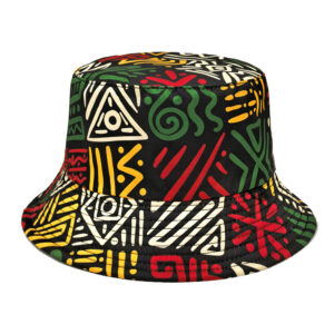 Wholesale Bohemian Reversible Bucket Hat Unisex Sun Protection Casual Fashion Accessory