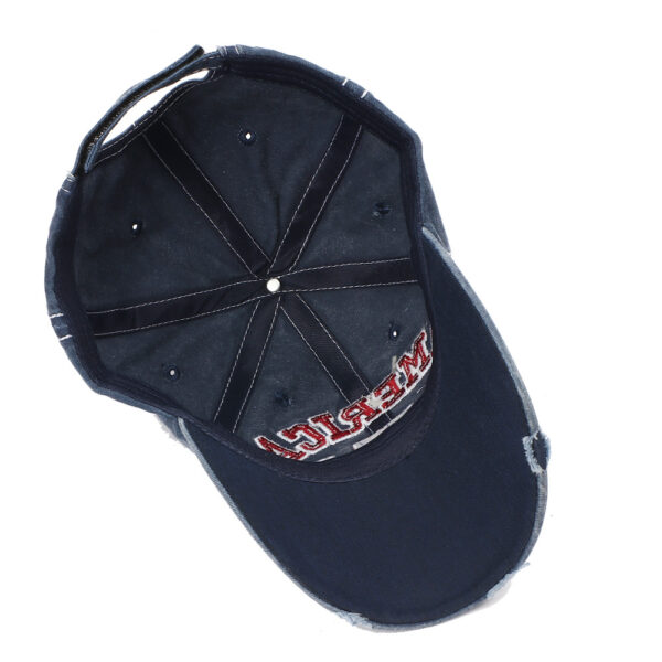 oly-ebf3f1d09044e85a46b28c8d77905a75 Wholesale Men's American Flag Distressed Baseball Cap Khaki Fashion Accessory