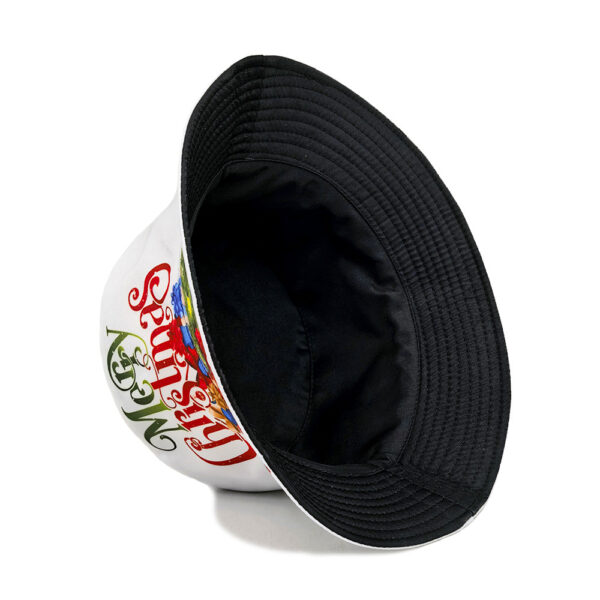 Wholesale Stylish Double Sided Christmas Bucket Hat with Sun Protection Unisex Gift for Resale